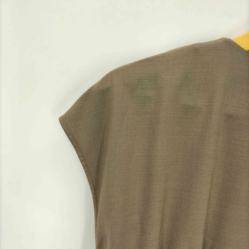 ルクールブラン le.coeur blanc リネンライクフロントボタンワンピース レディース JPN:36